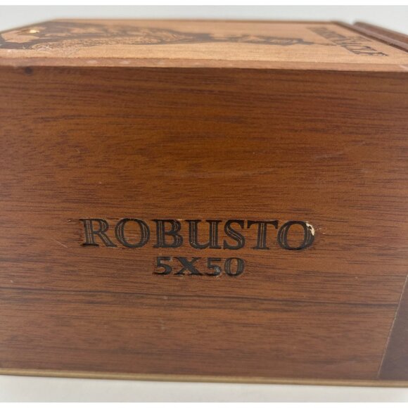 Wooden Cigar Box Set of 2 The Tabernacle Havana Lids Slide Cuban Different Sizes - Picture 7 of 8